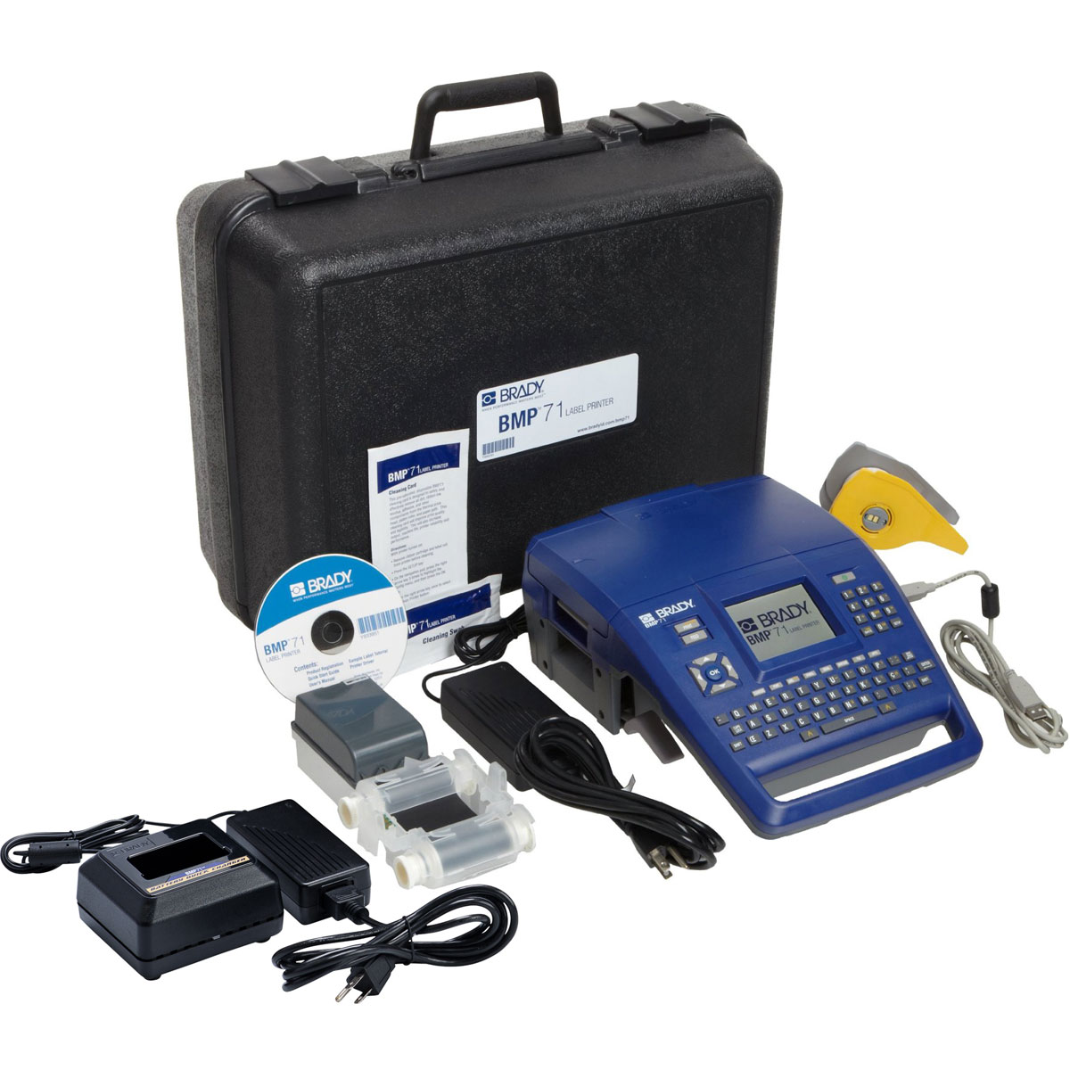 เครื่องพิมพ์สติ๊กเกอร์ BRADY BMP71 - BRADY LABEL PRINTER with Quick Charger