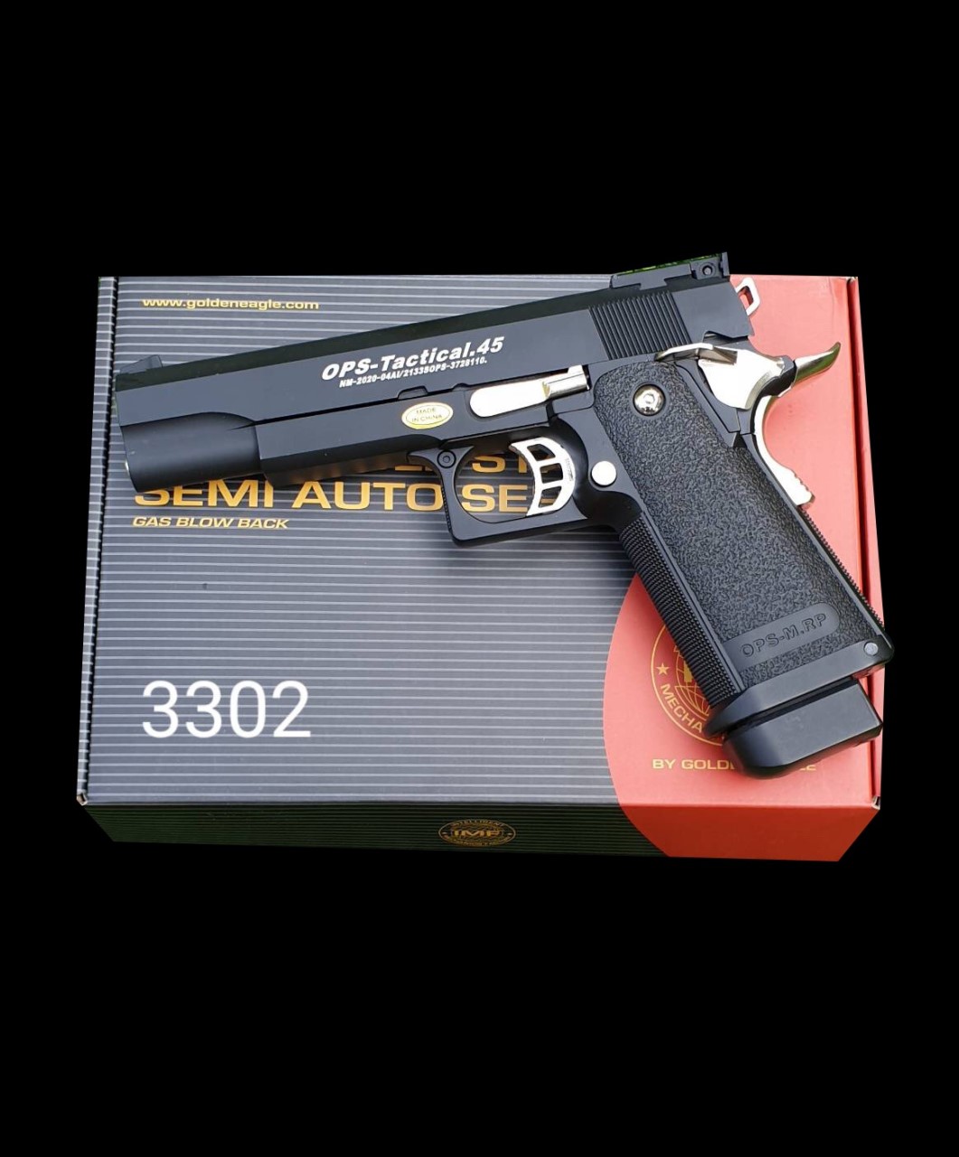 🔥ลูกค้าสามารถดูสินค้าทั้งหมดจาก แอด id Line:@bkkboy (ใส่ @ นำหน้าด้วยนะครับ) 🔥 New.Goden Eagle 1911-hicapa ราคาเดียว 2,600 ✅ จำหน่ายอุปกรณ์ยุทธวิธีทุกชนิด จัดส่งทั่วประเทศ EMS / เคอรี่ / ขนส่งเอกชน ✅โทร 080-5946344 (คุณบอย) &