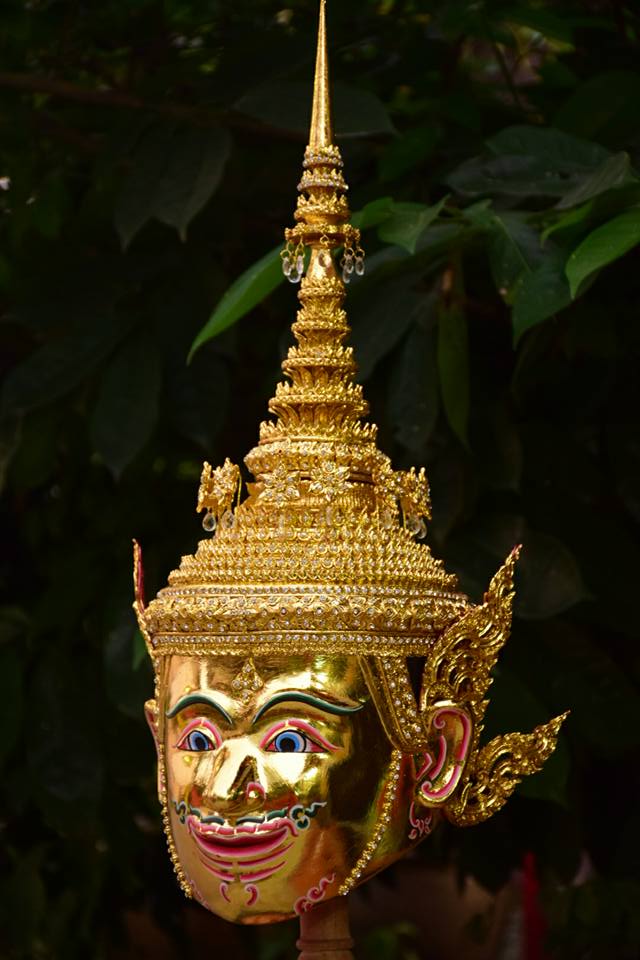 หัวโขน พระลักษณ์ ขนาดครอบ