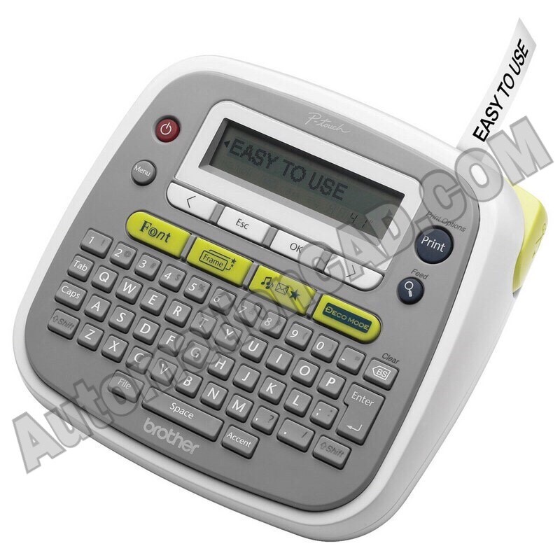 เครื่องพิมพ์ฉลาก PT-D200 ประกันศูนย์1ปี ของแท้ BROTHER LABEL PRINTER สำหรับใช้ในสำนักงาน