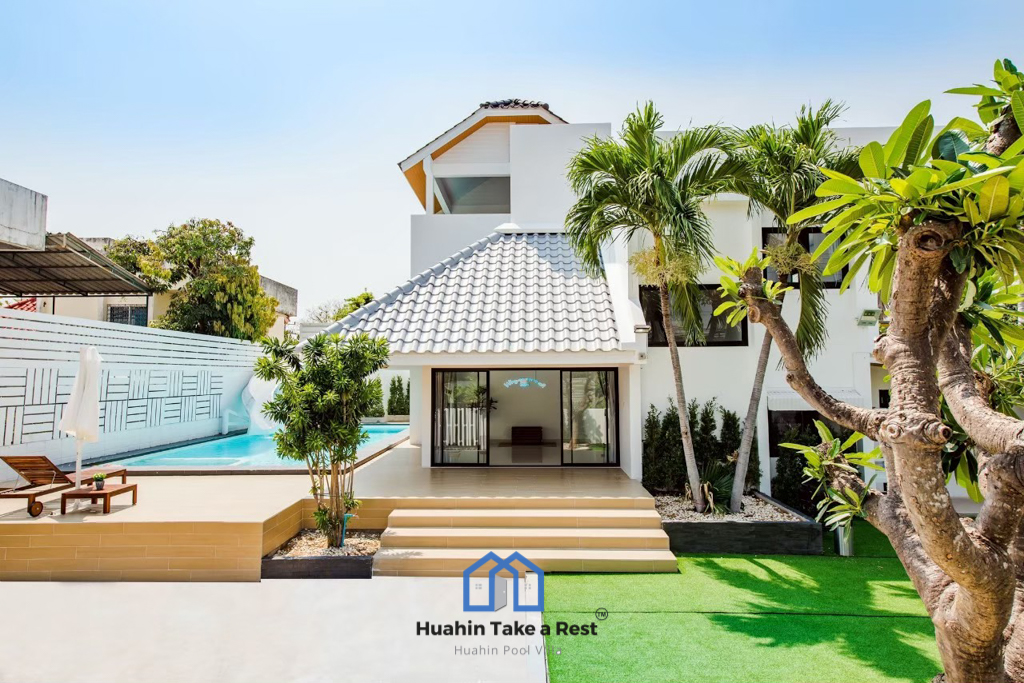 HR15041 บ้านพักหัวหิน บ้าน Miami Beach Villa