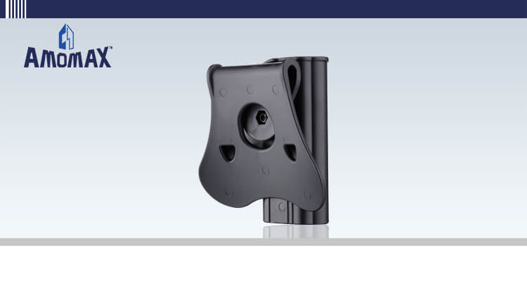 ซองปืน ยี่ห้อ Amomax ของปืน G19 มือซ้าย ปืนรุ่นที่ใส่ได้ Glock 19/23/32; ISSC M22 Series; ICS BLE-XAE Series ใน1ชุด มีซองปืน ราคา 900บาท