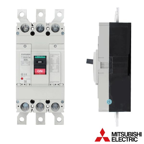 เบรกเกอร์ NF400-CW 3P 300A มิตซูบิชิ MITSUBISHI 300A 3POLE NF400 CW NF400CW
