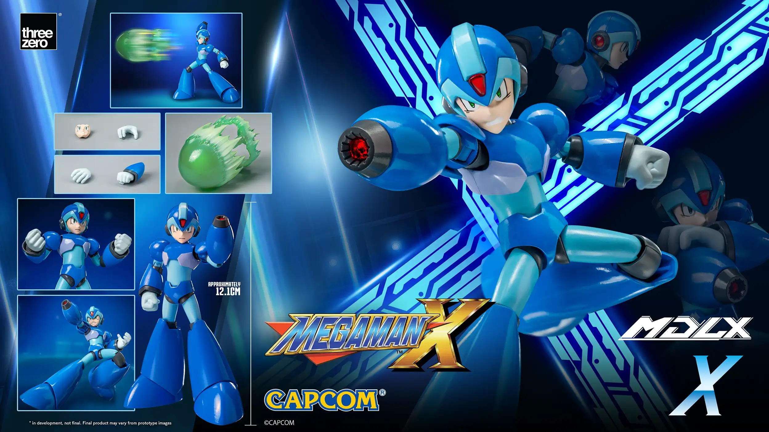 เปิดจอง : Mega Man X 4.7" MDLX by Three Zero