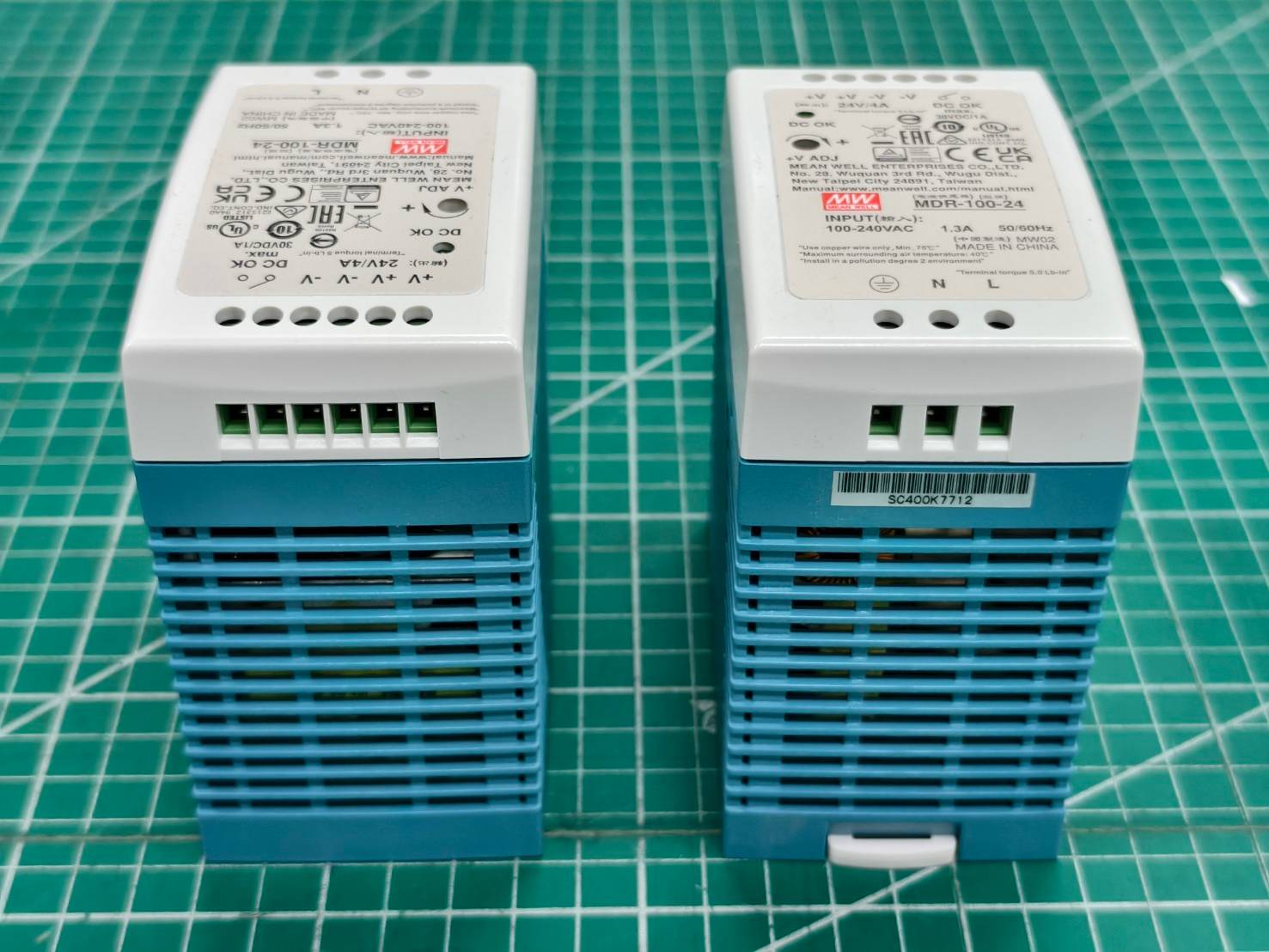 พาวเวอร์ซัพพลาย MDR-100-24 Meanwell 24VDC 100W Switching Power Supply