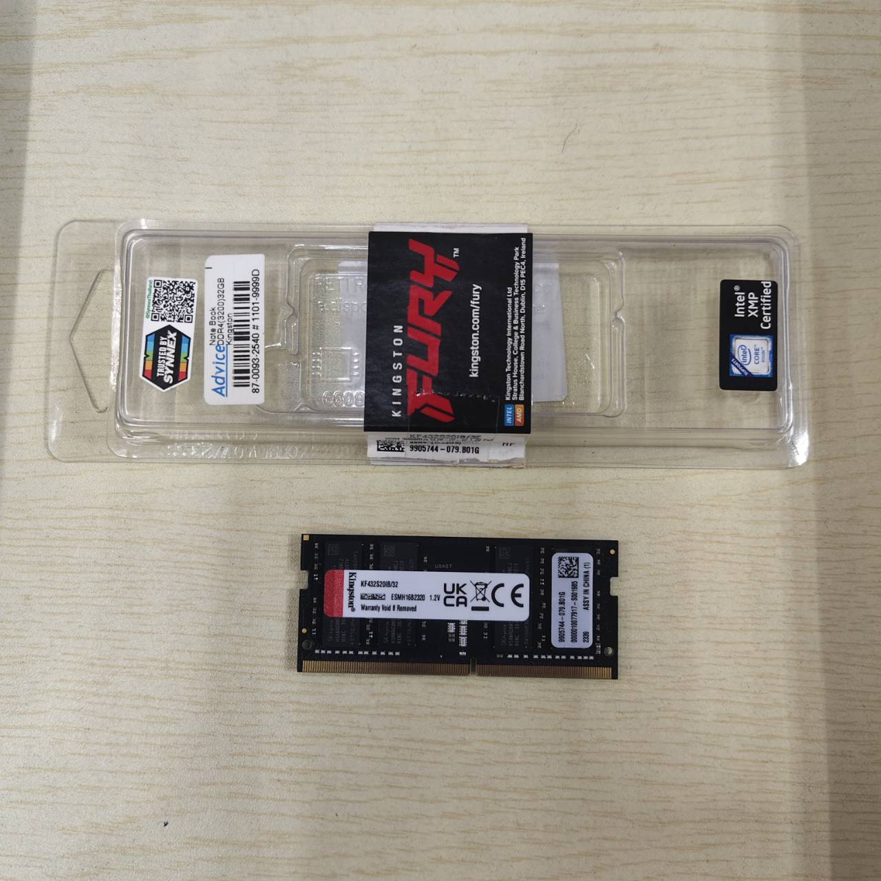 RAM Notebook DDR4 (3200) 32 GB Kingston Fury ประกัน Advice LT