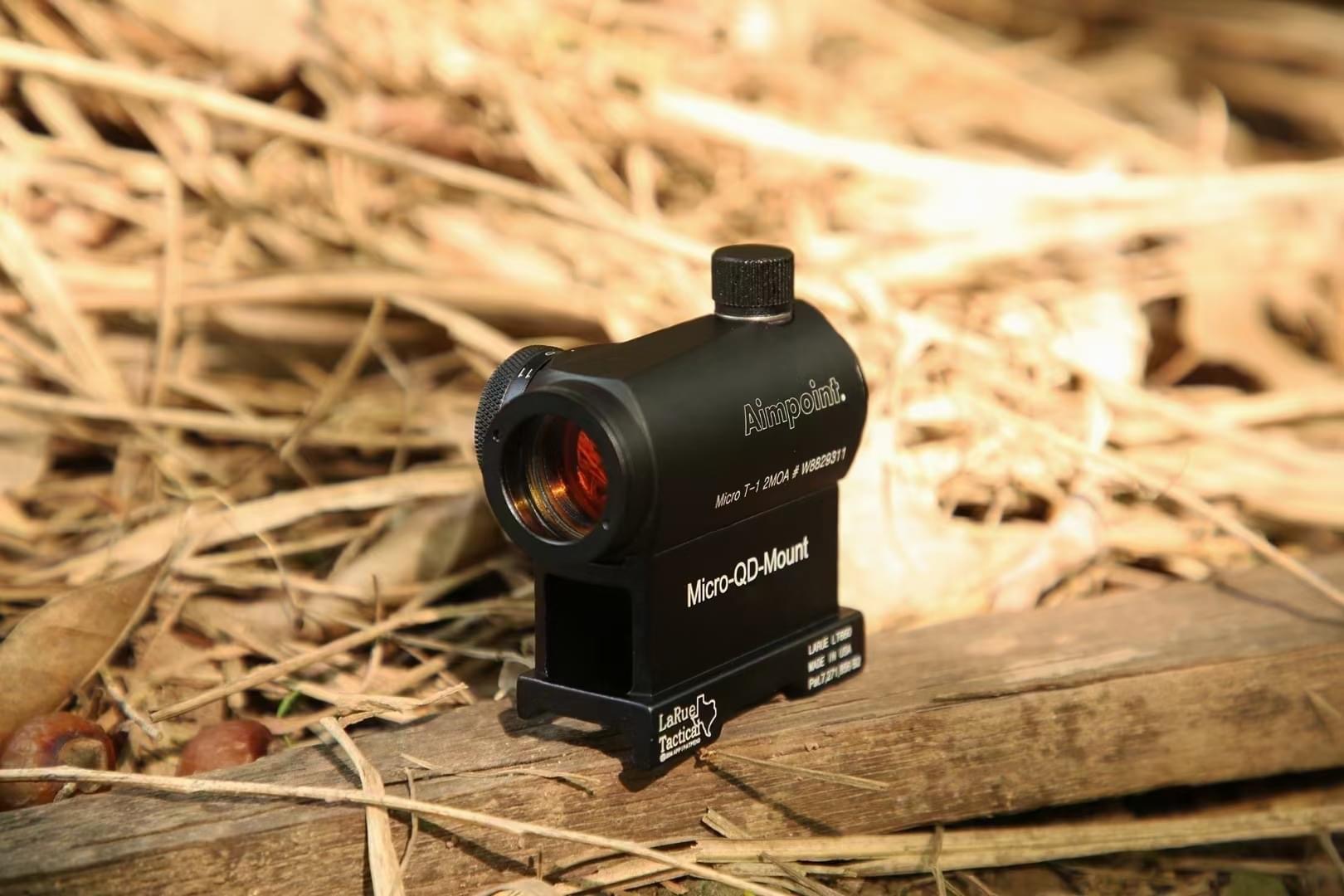 Red dot T1. HD มาพร้อมขาแต่งแบบ Larue QD รุ่นใหม่คมชัดกว่าเดิม