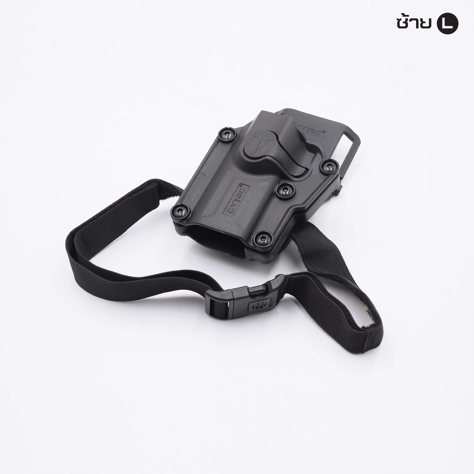 New.ซอง Megafit + เพลทลดต่ำ Cytac ( Megafit Universal Holster with low ride belt loop ) ♨ ซงปืนที่ออกแบบมาให้สามารถใช้งานได้หลากหลายรุ่น (ตามตารางแนบ) เช่น Glock , Sig Sauer, CZ , Beretta, Ruger , S&W, Walther, Colt, Taurus และอื่นๆ ♨ ตัวซอง