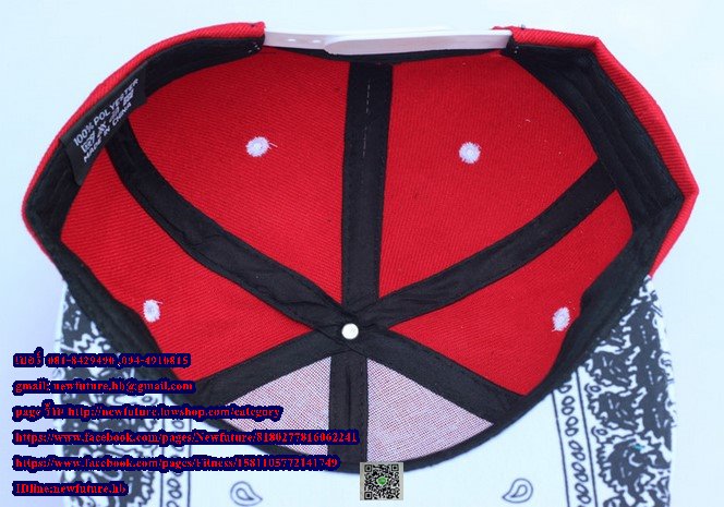 หมวกแก๊ปฮิปฮอป แฟชั่น Paisley Snapback Adjustable Baseball Cap