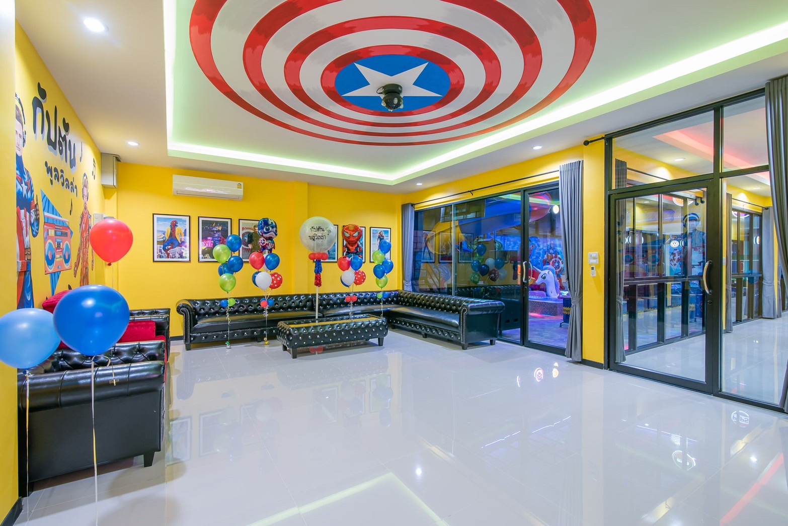 HR8005 บ้านพักชะอำ บ้านมาเวลล์ พูลวิลล่า V.2