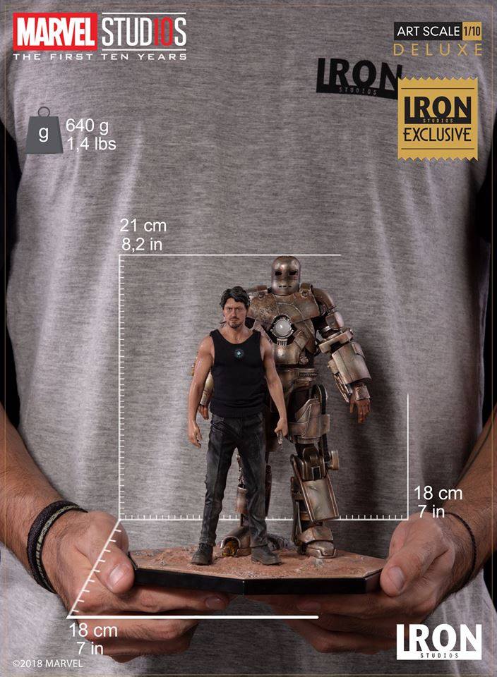 เปิดจอง Tony Stark & Iron Man MK1: Marvel Comic (Deluxe) 1/10Scale