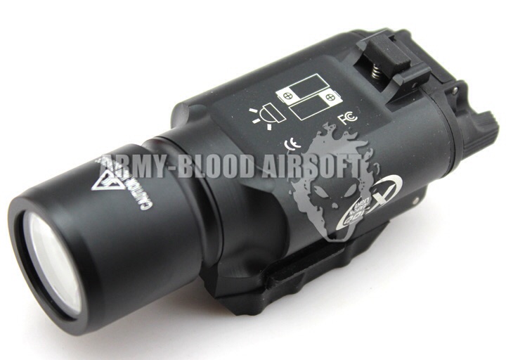 SureFire X300 LED Handgun / Long Gun WeaponLight Replica (BK)