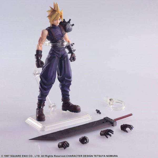 เปิดจอง : Cloud Strife Bring Art Action Figure: Final Fantasy VII