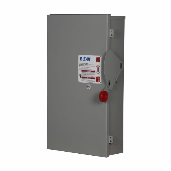 Safety Switches EATON เซฟตี้สวิทช์ 200A 3-Phase แบบใส่ฟิวส์ได้ OUTDOOR