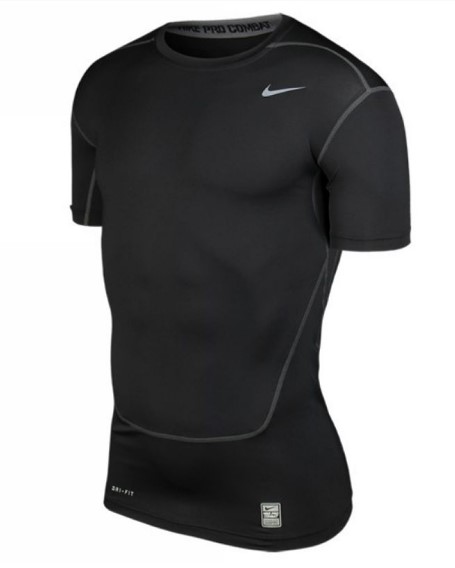 S-017NIKE PRO COMBAT DRI-FIT MEN'S เสืื้อเชื๊ต เสื้อยืด ฟิตเนส กีฬา ยกเวท ยกน้ำหนัก เพาะกาย เล่นกล้าม