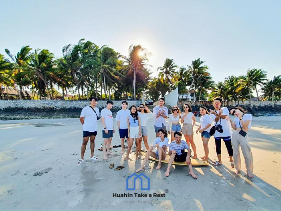 HR15041 บ้านพักหัวหิน บ้าน Miami Beach Villa