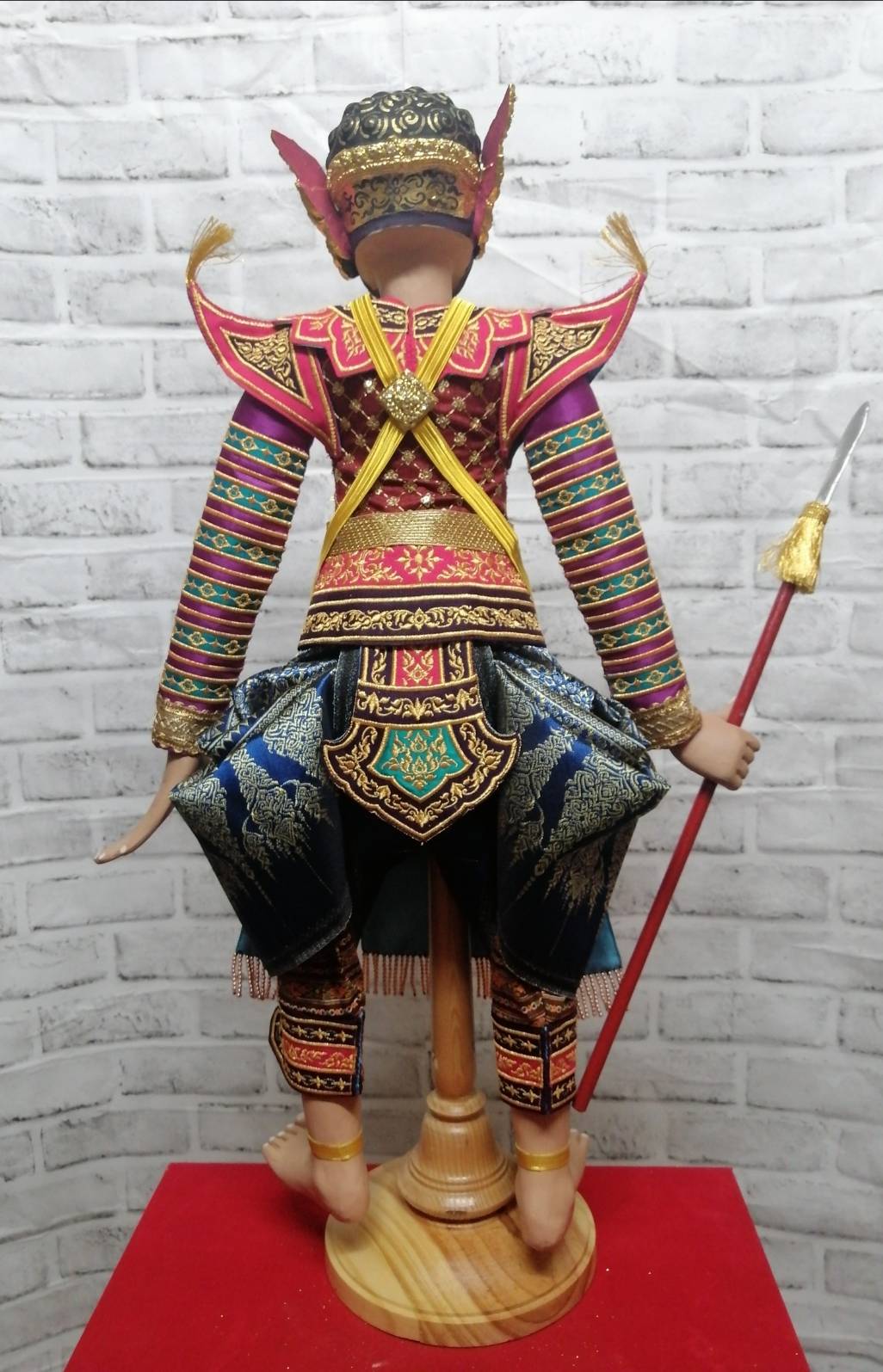 หุ่นละครเล็ก พระพิราพ ขนาด 60 ซม. สำหรับบูชา