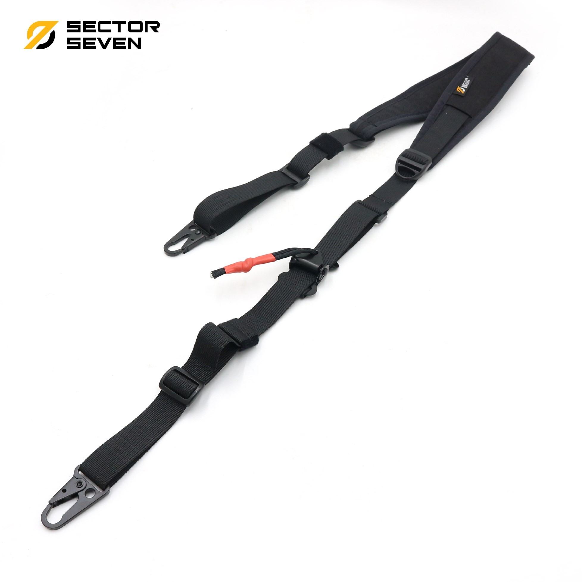 สายสะพาย 2 จุด Sector Seven ( Sector Seven Two Point Sling ) 📌ผลิตจากผ้า Cordura 1000D 📌สาย 2 จุดแบบเอนกประสงค์ปรับใช้งานกับ M16, M4, ลูกกรด, ลูกซอง และอื่นๆ ได้ 📌มี Quick Pull Adjust buckle ปรับระยะและตำแหน่งการใช้งานได้สะดวก และร