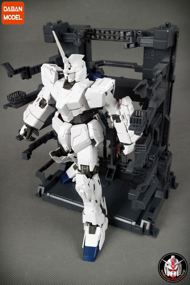 [PO]MG 1/100 RX-0 Unicorn Gundam + MS Cage[6636][DABAN]