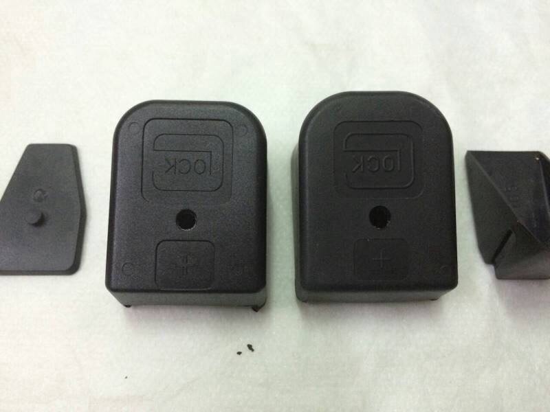 New.ฝาปิดตูดแม็ก Glock17-G18G -G19-G26 ใส่กับปืนจริงได้ครับ ราคาพิเศษ