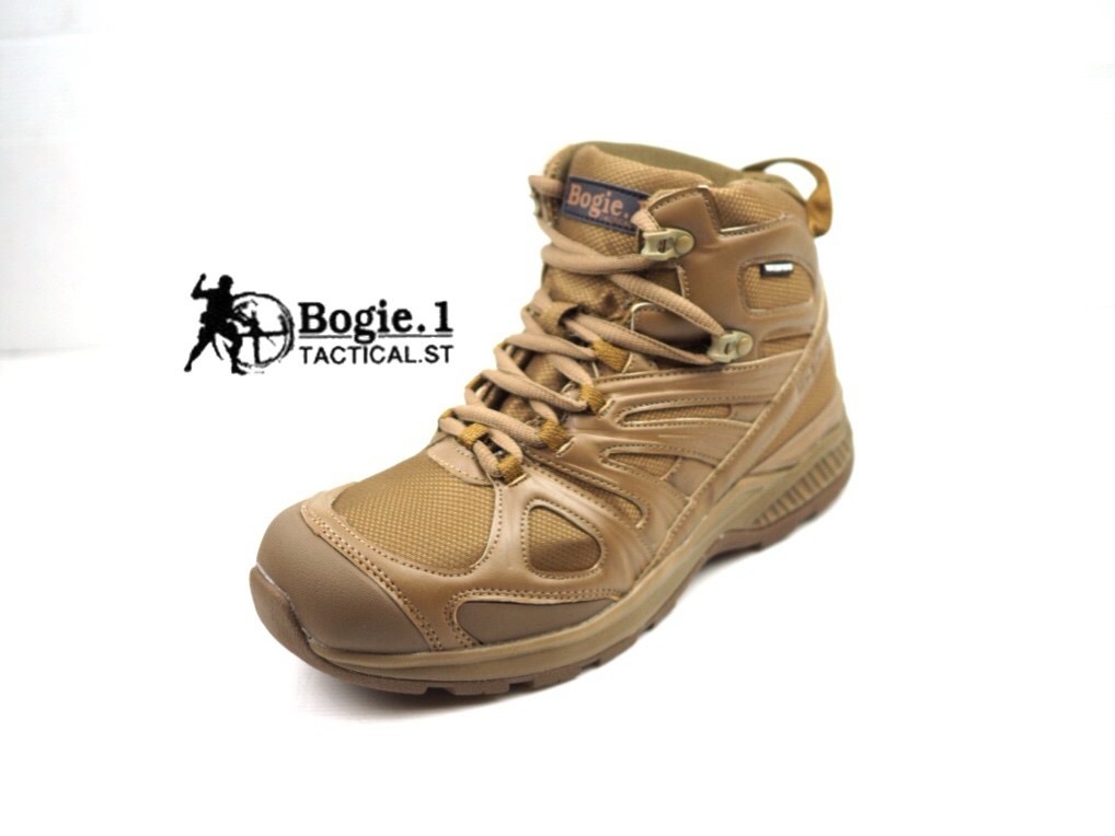 NEW รองเท้า SHOES ATTACK @G-TEX ( WATER PROOF) ภายใต้การผลิตของแบรนด์Bogie1 Tactical ในแวดวงสินค้าประเภท Tactical และ Outdoor นั้น คุณสมบัติการกันน้ำและการระบายอากาศของผลิตภัณฑ์เป็นสิ่งที่สำคัญ เพราะกิจกรรมที่ผู้สวมใส่ใช้งานจะต้องเผชิญนั้นมีหลากหลาย เป็นร