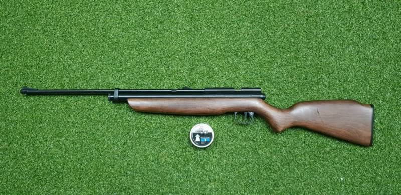 New.ปืนยาวอัดแก๊สCrosman2260 SherDan 5.5mm.cal. Co2 Air Rifle เบอร์2 ✔SP 600Fps+ ✔Weight น้ำหนัก 2.75g ✔body Wood งานไม้สวยงาม ✔ระบบ ขึ้นลำลูกเลื่อนยิงทีละนัด ✔ระยะหลังผล 35-45m. ไกล 50m+ ✔Co2 12g 1 หลอดยิงได้~ 50