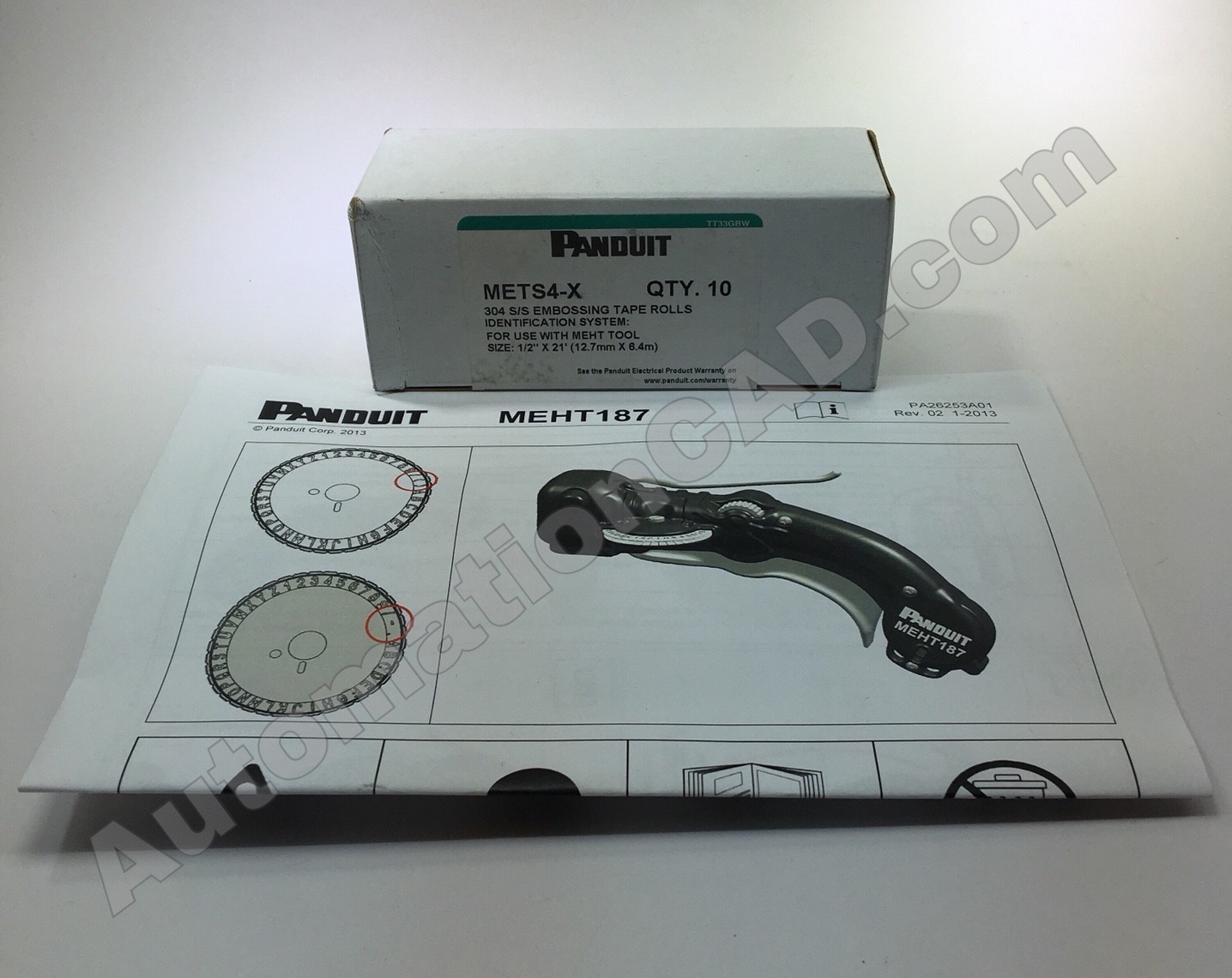 METAL TAPE EMBOSSER PANDUIT