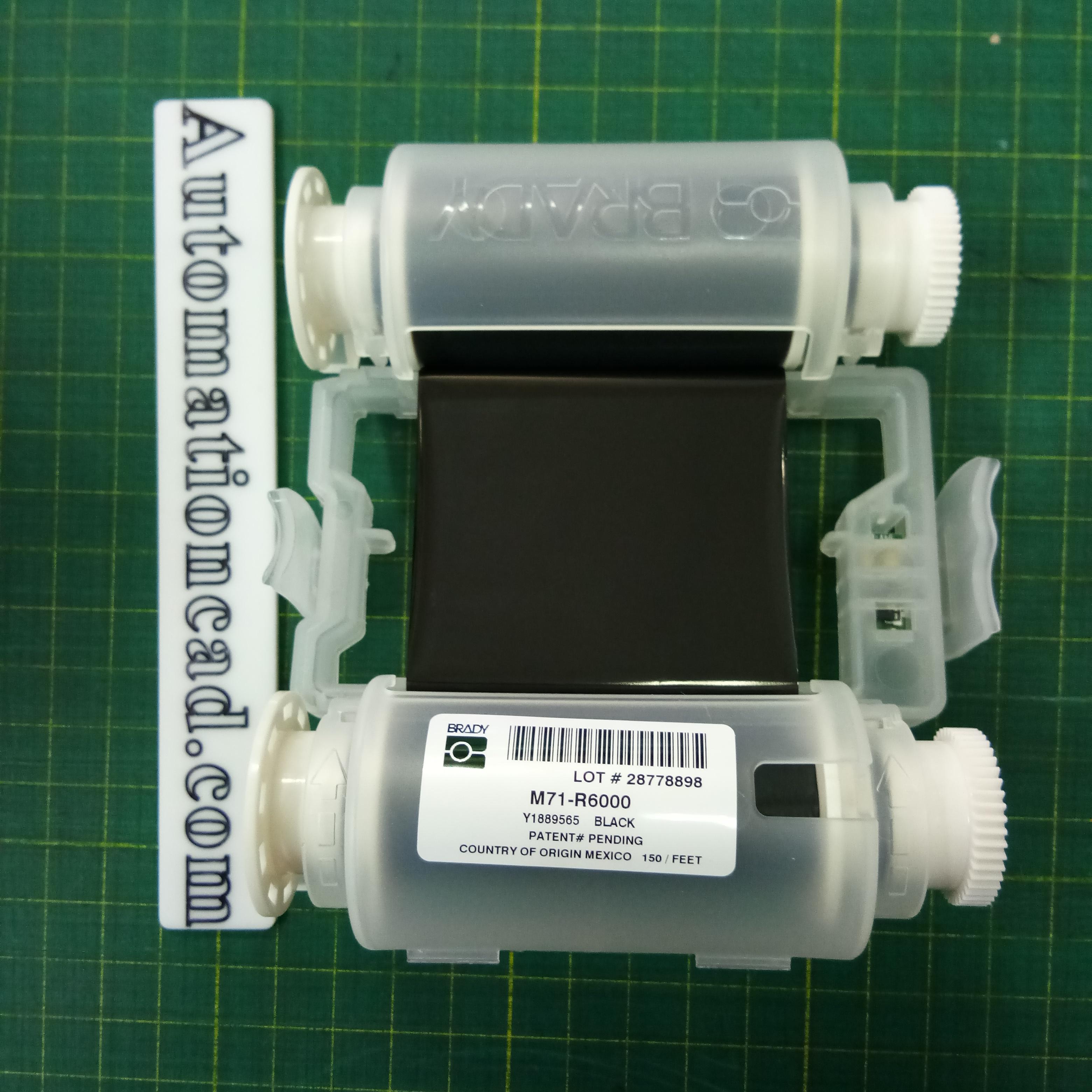 M71-R6000 ผ้าหมึกสำหรับเครื่องพิมพ์สติ๊กเกอร์ - BRADY LABEL PRINTER