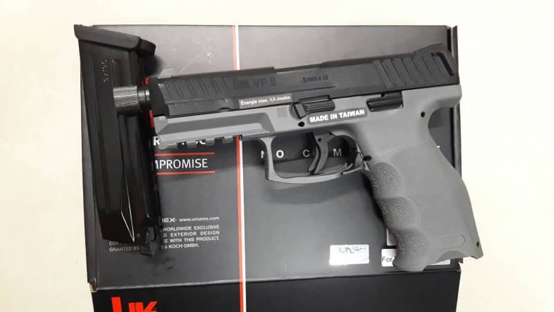 New.HK vp-9 เฟรมเทา สไลด์ดำ HK 45 CT ราคาพิเศษ