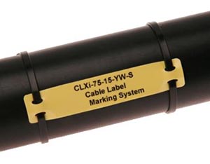 แท็กมาร์คสายไฟสีเหลือง,สีขาว 60x10 mm. Cable Marker ยี่ห้อ SUMITAG