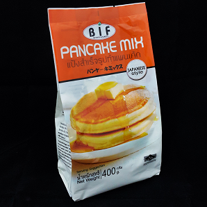 แป้งสำเร็จรูปสำหรับทำแพนเค้ก 400g. ตรา BIF