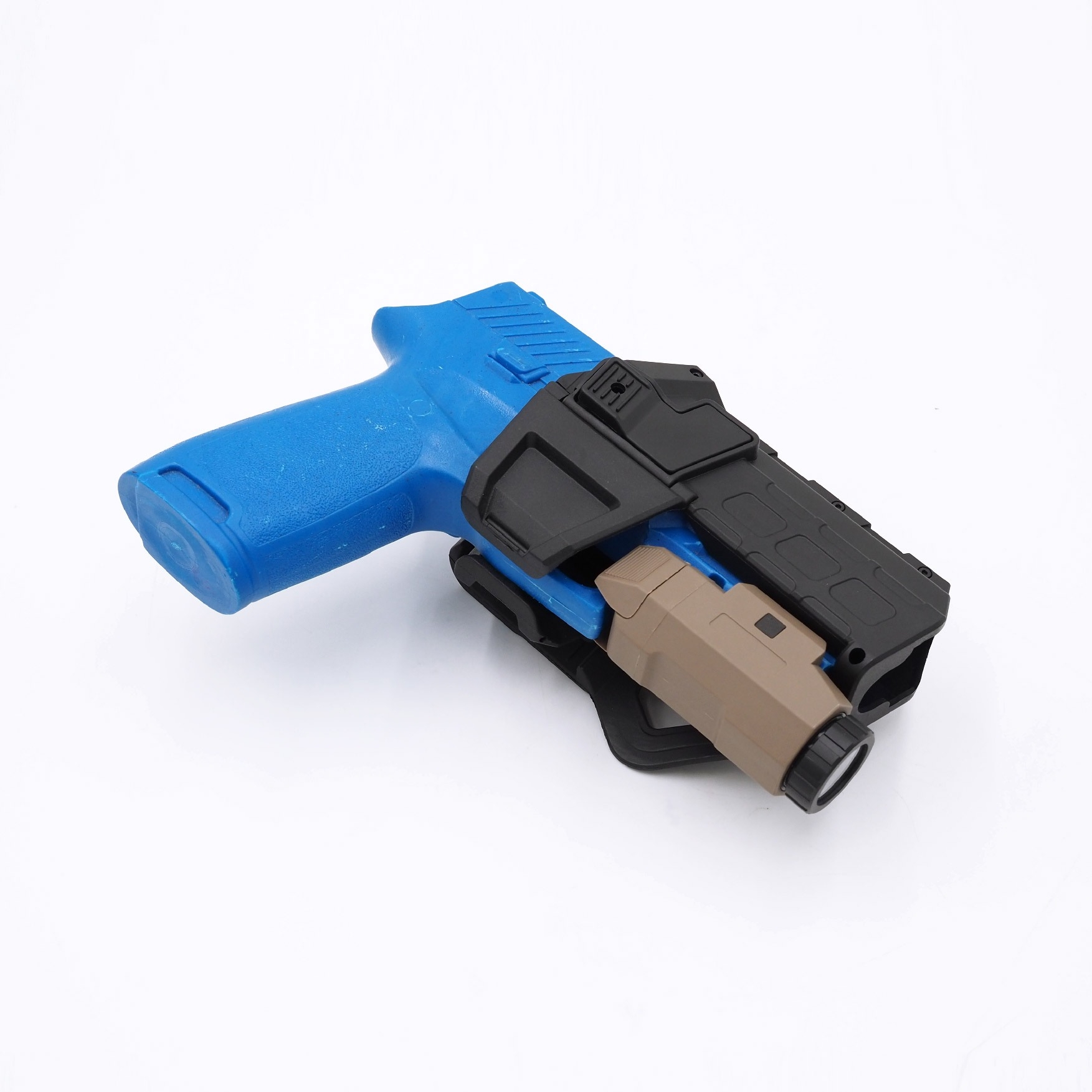 New. ซองปืน Sig Sauer P320 ติดไฟฉาย/เลเซอร์ ( Sig Sauer P320 Light Bearing Holster ) 🔨 ผลิตจาก Polymer เกรดคุณภาพ 🔨 สำหรับ Sig Sauer P320 ที่ติดไฟฉาย/เลเซอร์ ได้ทุกชนิด 🔨 ปลดล็อคนิ้วชี้ ใช้งานปลอดภัย ( ล็อคกับช่องคัดปลอก ) 🔨