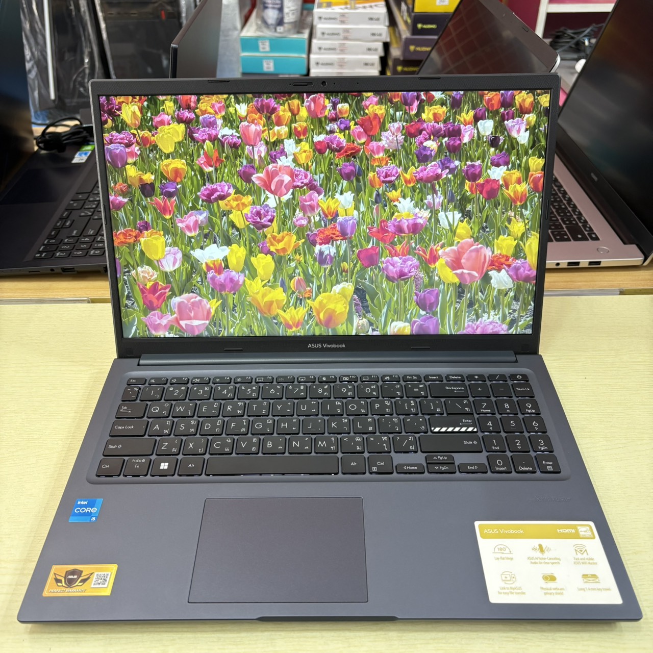 ASUS VIVOBOOK 15 X1502ZA – EJ506W ประกันศูนย์ Onsite 12/02/2026 สภาพเครื่อง 97%