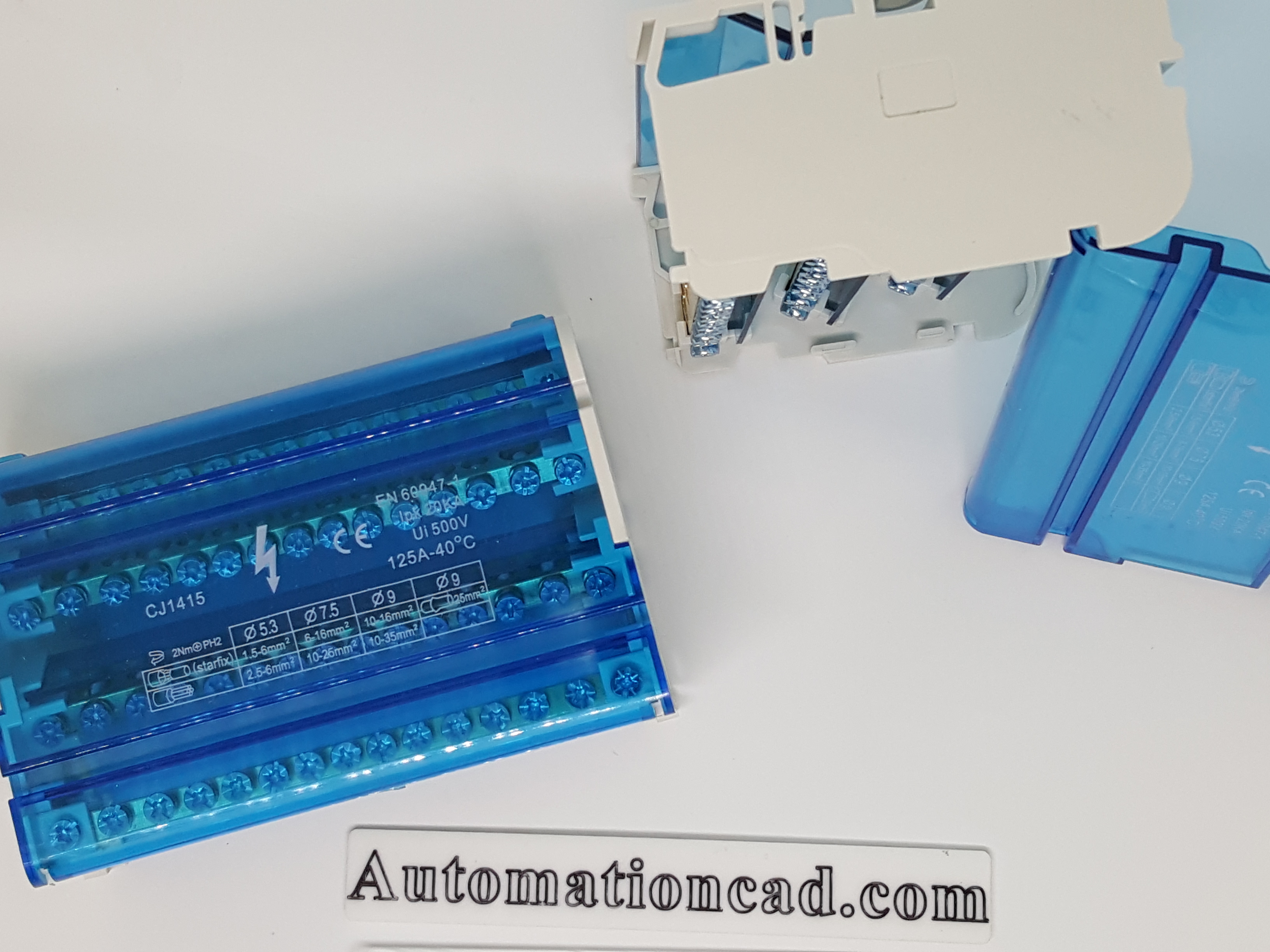 BAR กระจายไฟฟ้า 1 แถว 10 ช่อง แบบเปลือย BAR GROUND บาร์กราวด์