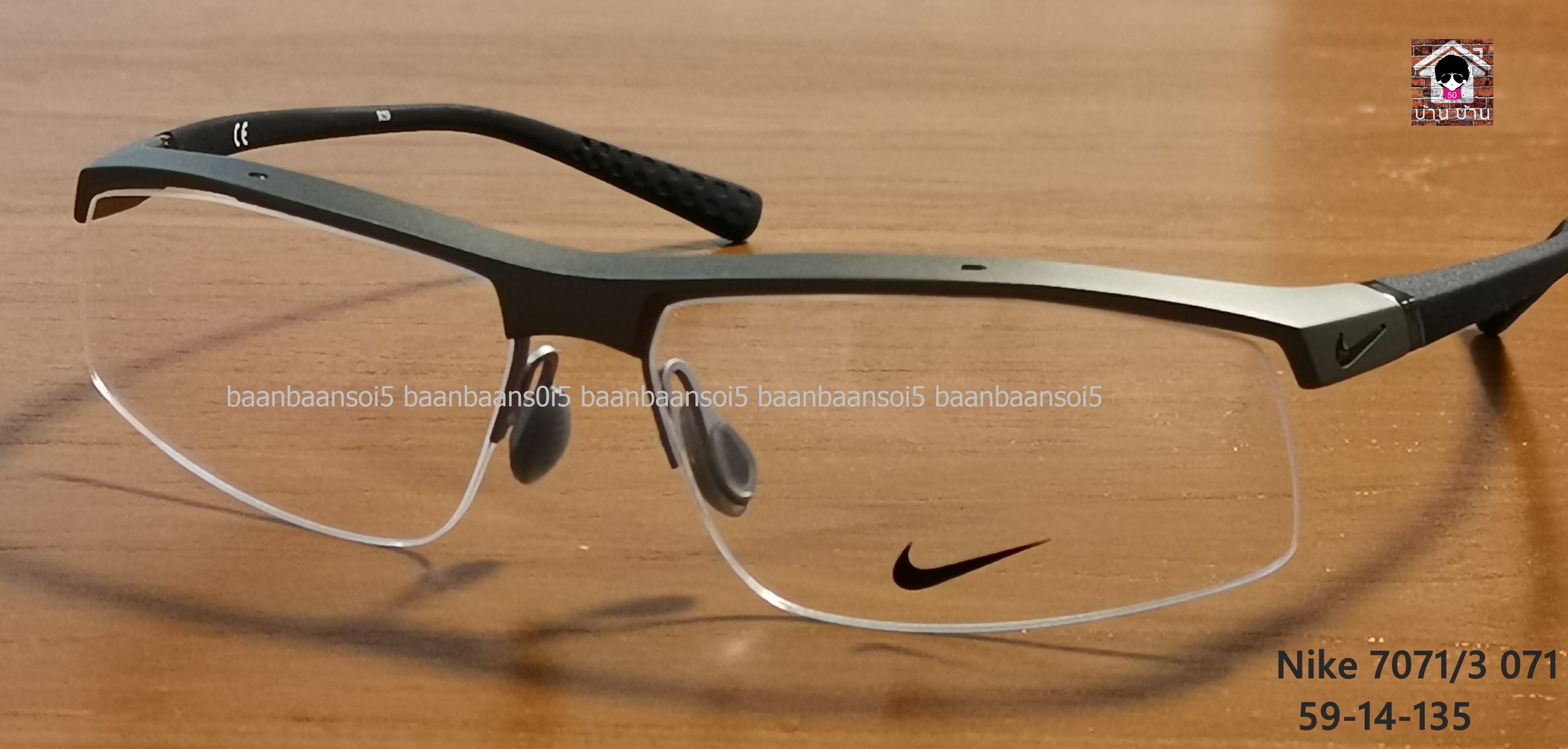 Nike 7071/3 071 โปรโมชั่น พร้อมเลนส์ มัลติโค๊ต HOYA 4,200 บาท
