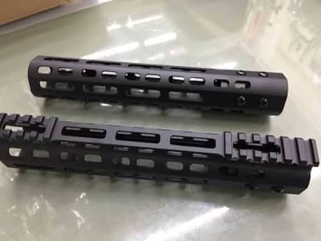 New.BD NSR M-LOK Lightweight 9 inch Rails ที่มีคุณภาพสูงน้ำหนักเบา CNC M-LOK 9นิ้ว handguard รถไฟหนึ่ง Picatinny รางระบบสำหรับ M4b/ M16 ราคาพิเศษ