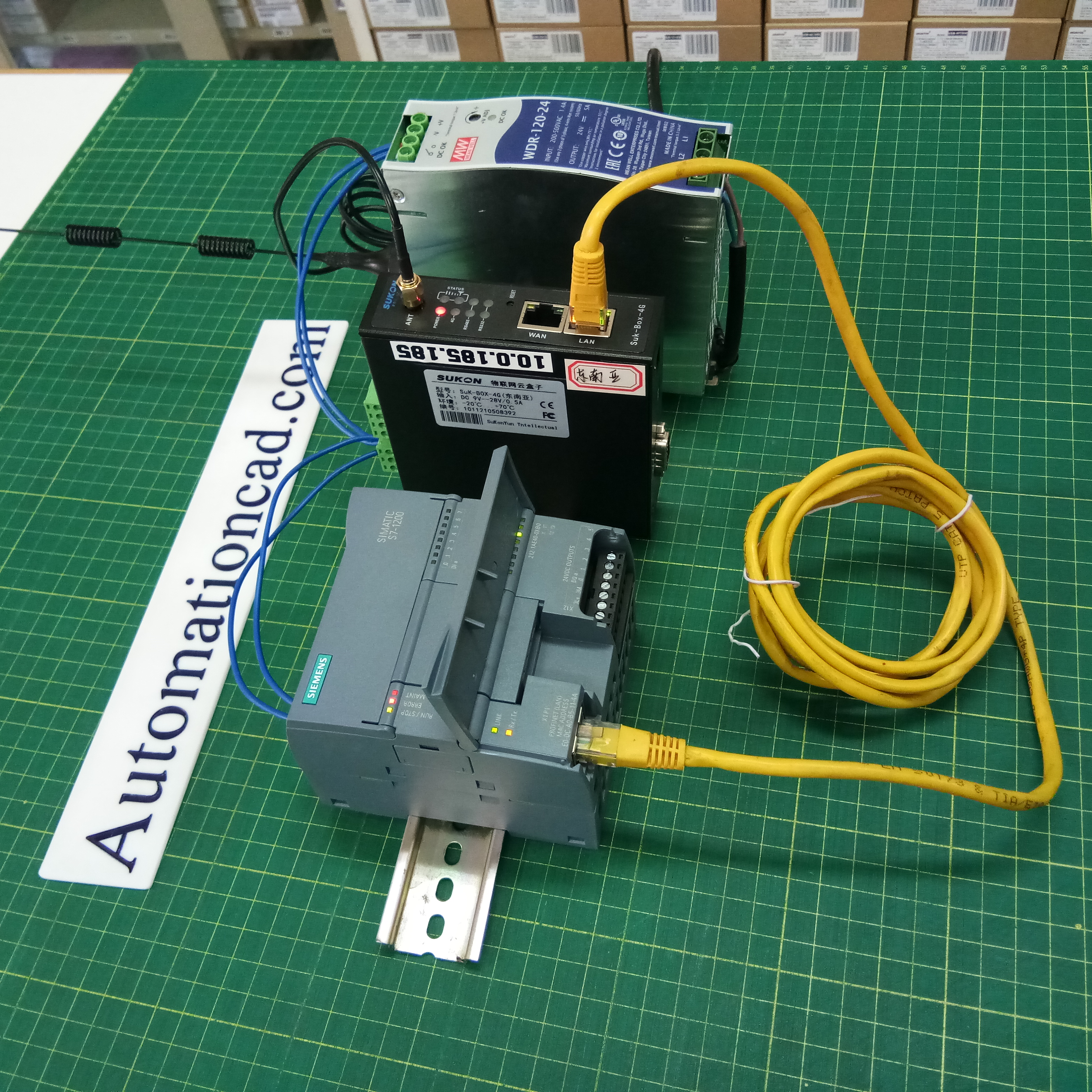 รีโมทคลาน์Box ดาวน์โหลด PLC Program จากที่บ้าน -รองรับยี่ห้อ Mitsubishi, Siemens, OMRON, Allen Bradley, Delta, Panasonic, Schneider และอื่นๆ