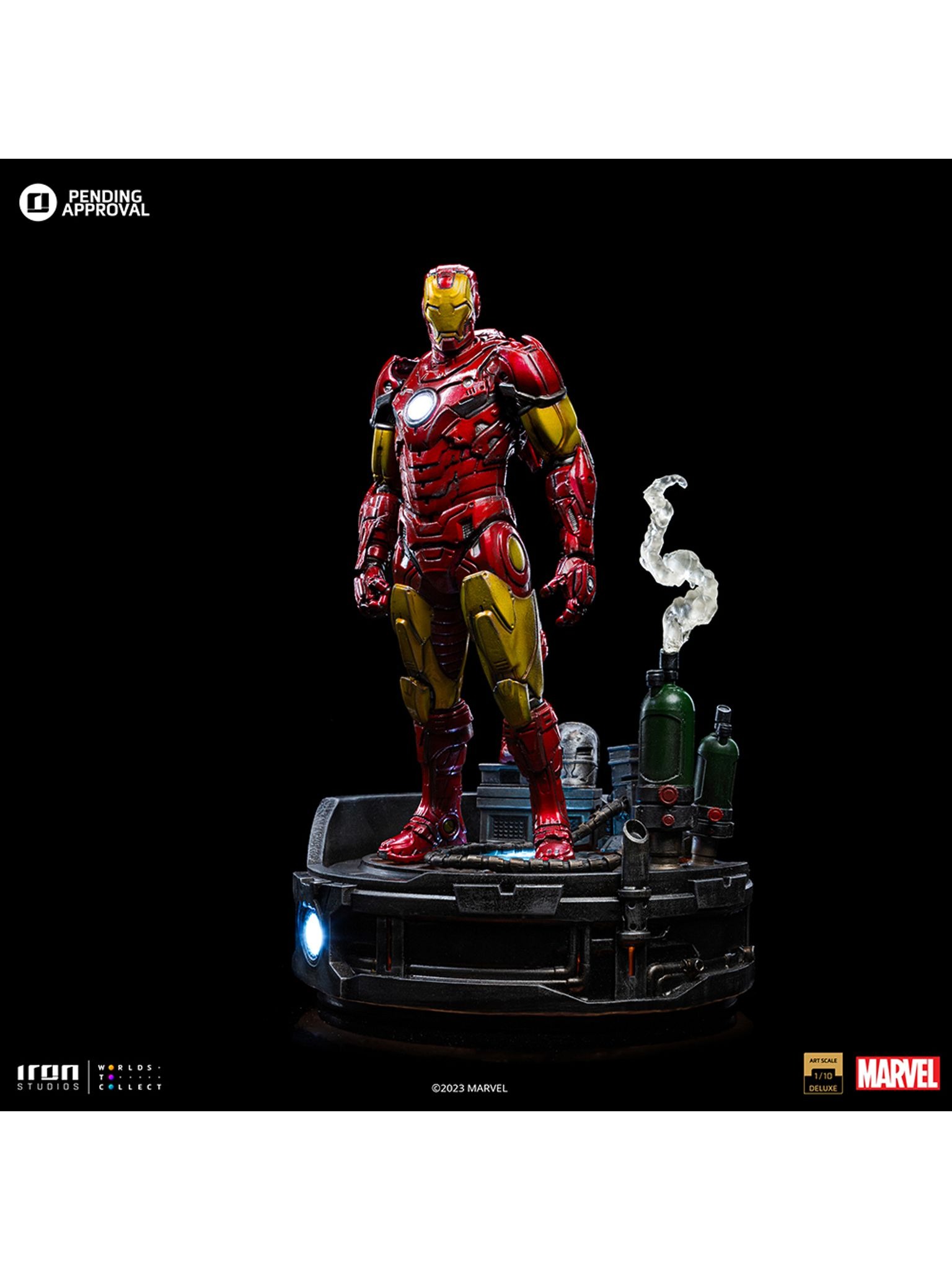 เปิดจอง : Iron Man Unleashed: Marvel 1/10 Scale (Deluxe)