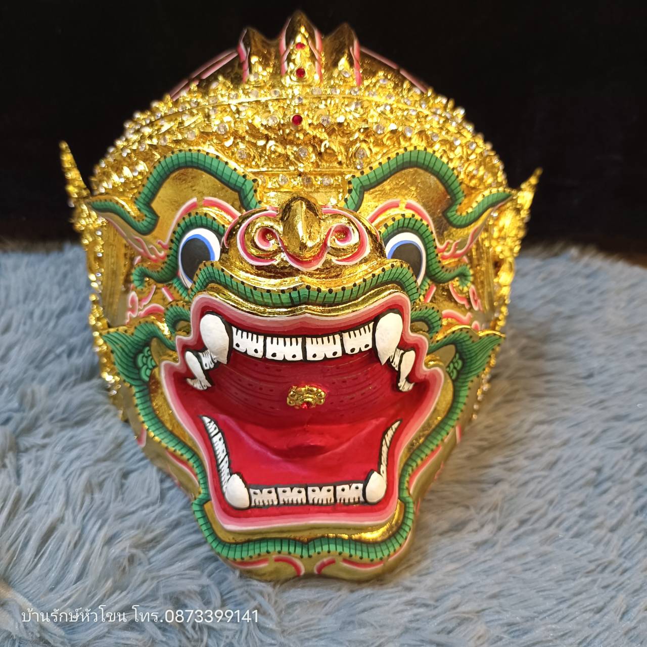 หัวโขนลิง (ทอง) สำหรับแขวนผนัง