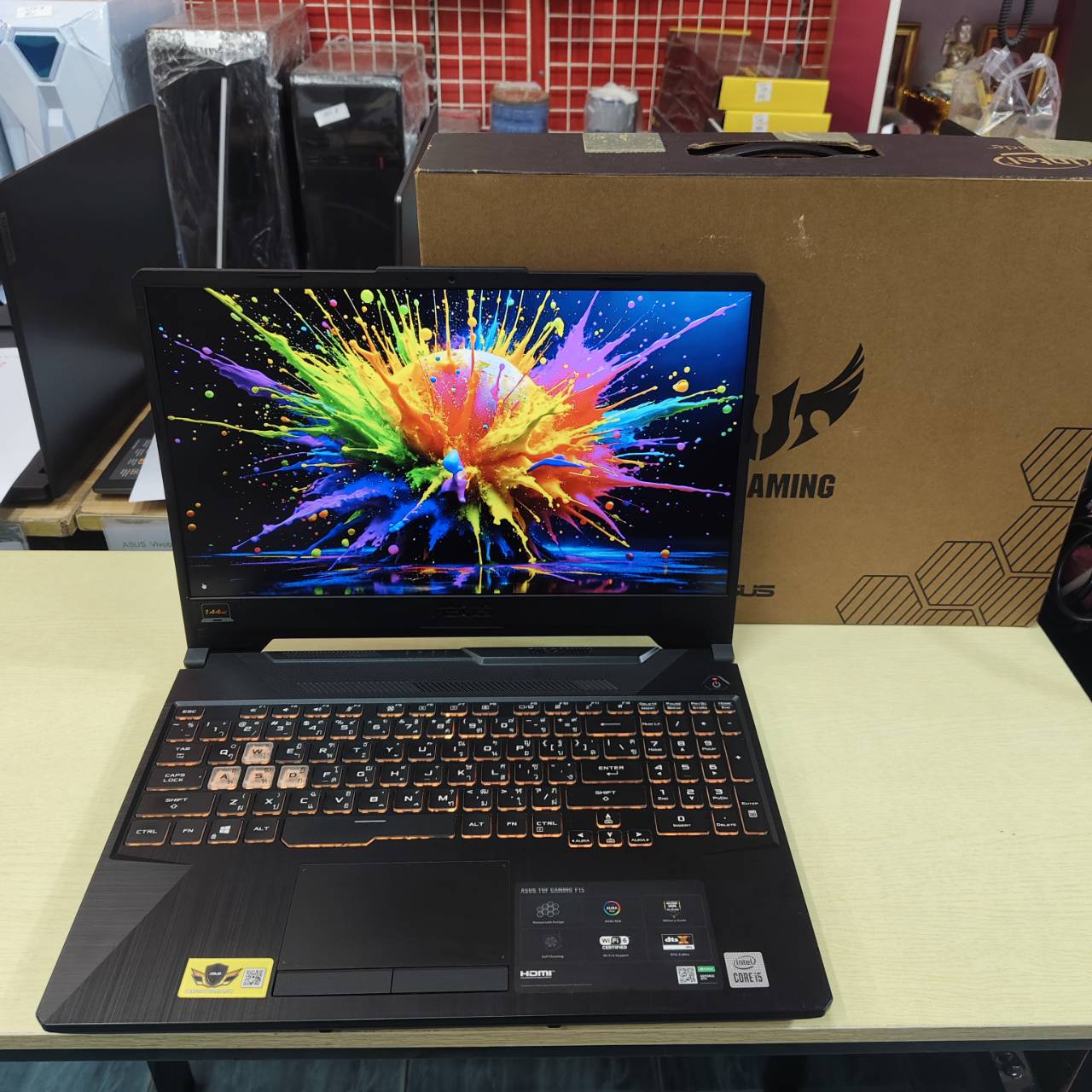ASUS TUF GAMING F15 FX506LH-HN002T สภาพเครื่อง 90%