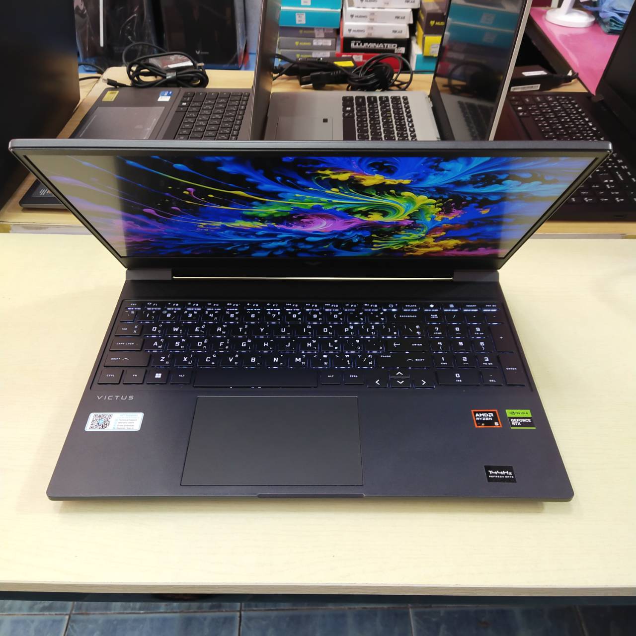 HP VICTUS 15-FB2094AX สภาพเครื่อง 85% *เครื่อง 5 เดือน* (ประกันศูนย์ Onsite 19/05/2027)