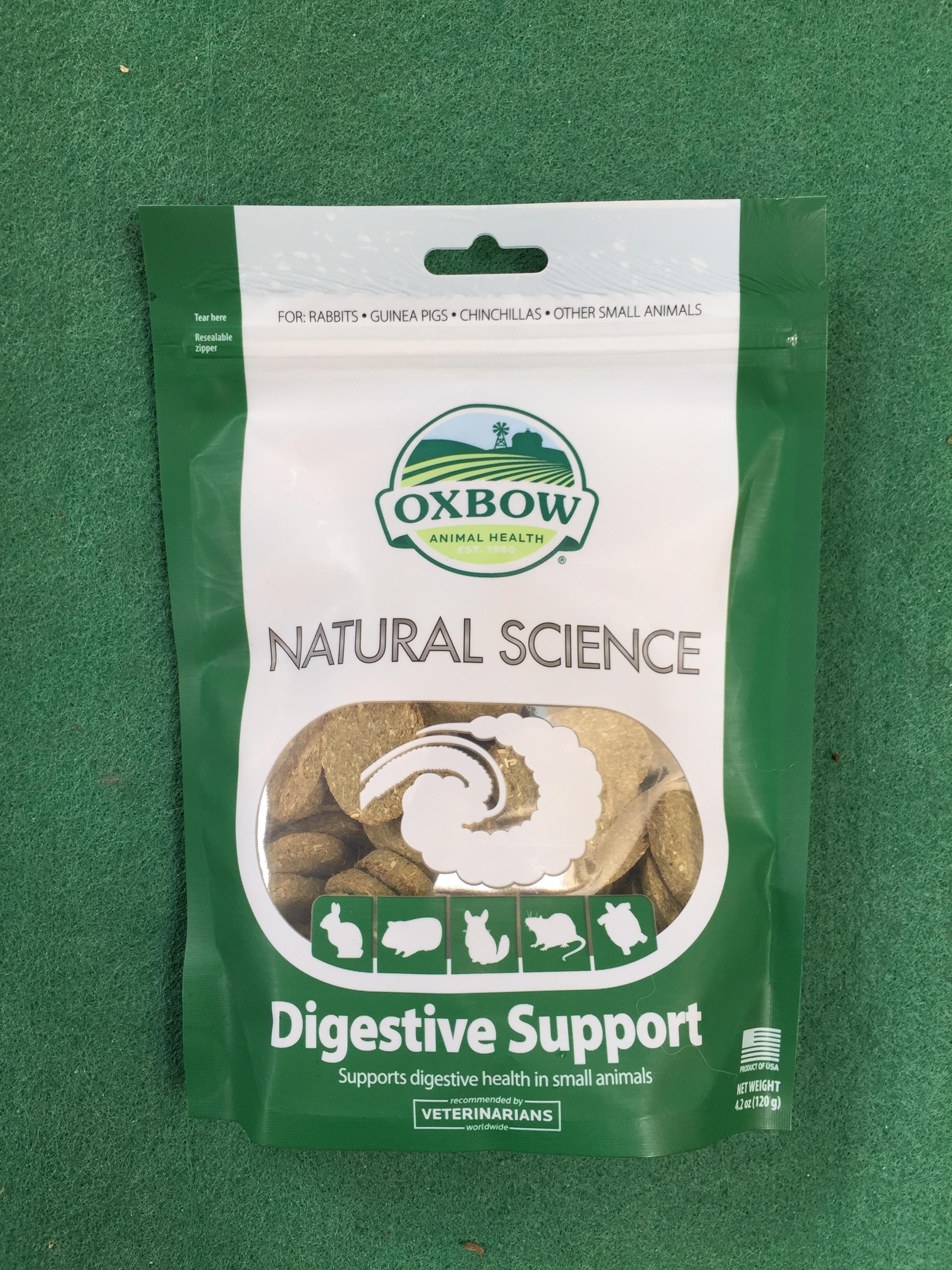 Oxbow Digestive Support 120g. เสริมระบบทางเดินอาหาร สำหรับกระต่าย แกสบี้ ชินชิลล่า ฯลฯ