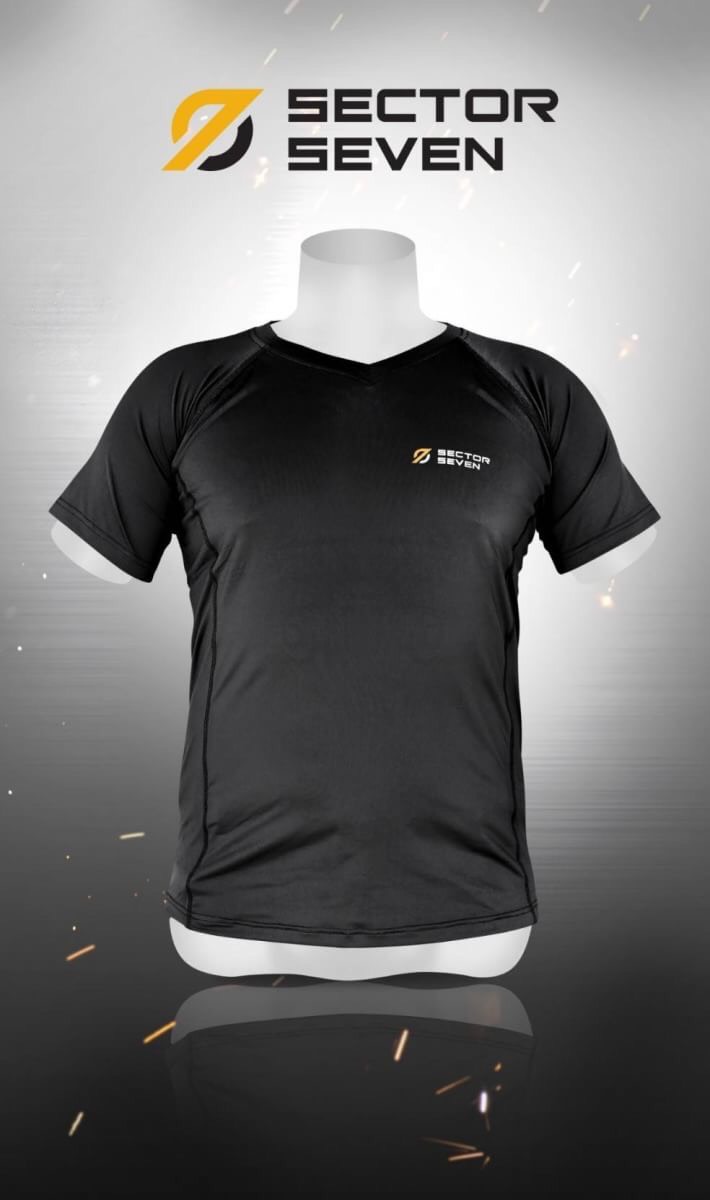 🔥ลูกค้าสามารถดูสินค้าทั้งหมดจาก แอด id Line:@bkkboy88 (ใส่ @ นำหน้าด้วยนะครับ) 🔥 ✅New.เสื้อยืดคอวี Sector Seven ผ้านาโน -เทคโนโลยี ผ้า top dry ผสม spandex -เนื้อผ้ายืดหยุ่น 4 ทิศทาง -เข้ารูป ใส่กระชับ คล่องตัว น้ำหนักเบา -ดูดซับเหงื