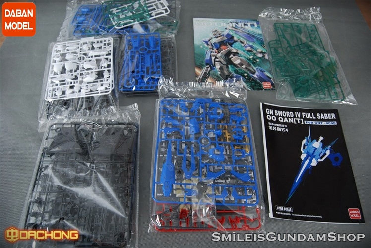 MG 1/100 OO Qan[T] + GN Sword IV Full Saber[6622][DABAN]