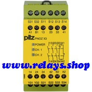 PilZ 774310 PNOZ X3 24VAC 24VDC 3n/o 1n/c 1so LiNE iD : RELAYS.SHOP
