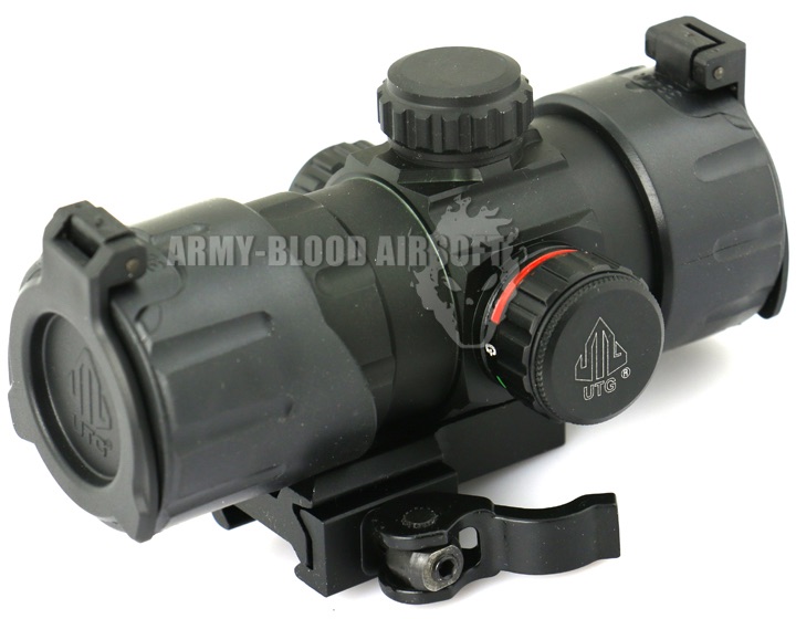 New.UTG 4.2" ITA Red/Green CQB Dot with QD Mount, Riser Adaptornex ราคาพิเศษ