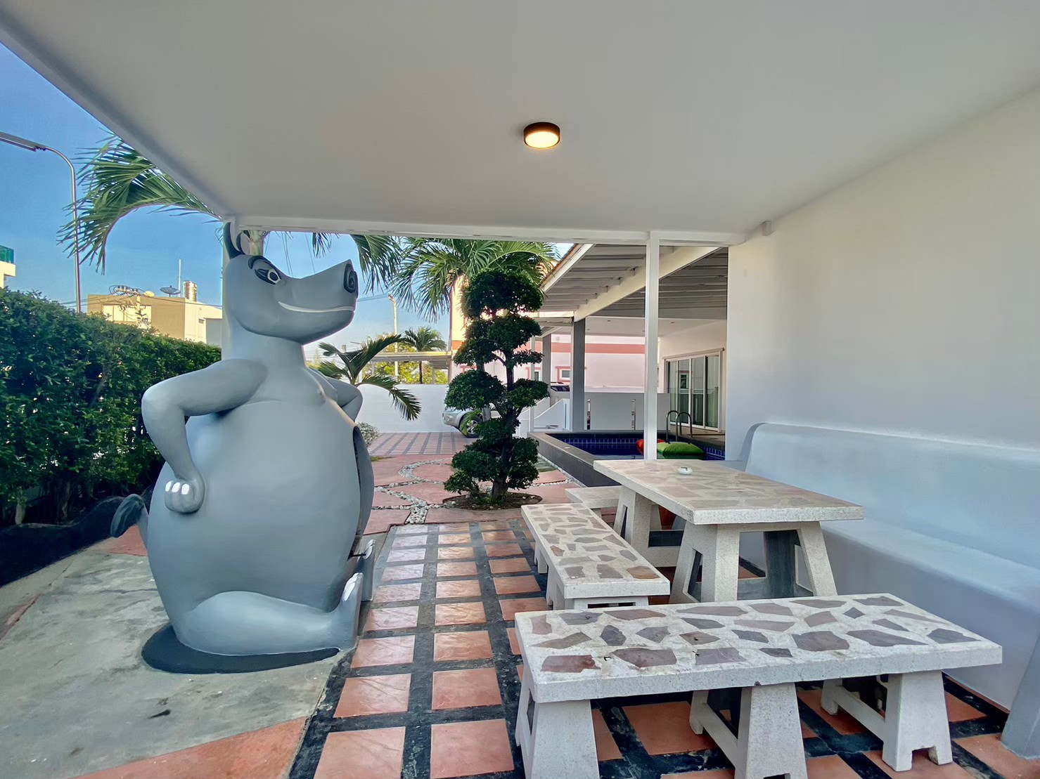 HR15068 บ้านพักหัวหินใกล้ทะเล บ้านเคียงเล ไวท์ วิลล่า