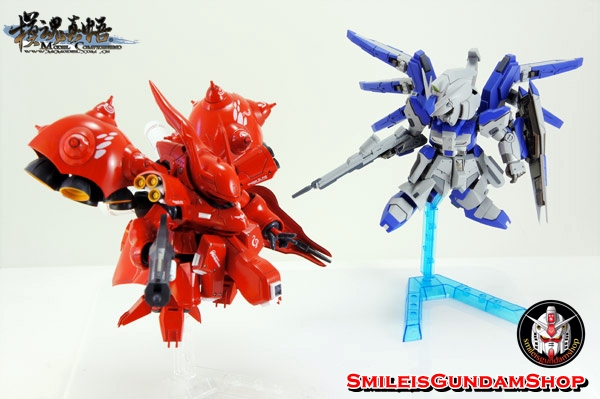 SD RX-93-2 Hi-V Gundoom/Gundam[โมจีนMC Model]