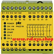 774601 PILZ PNOZ X9 42VAC 24VDC 7n/o 2n/c 2so LiNE iD : RELAYS.SHOP