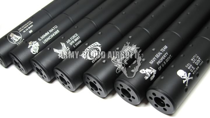 7”Aluminum Silencer Series (7 type)